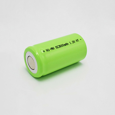 SC 3000 MAh แบตเตอรี่ HT NiMh เซลล์ 1.2V 0.1C ค่ามาตรฐาน