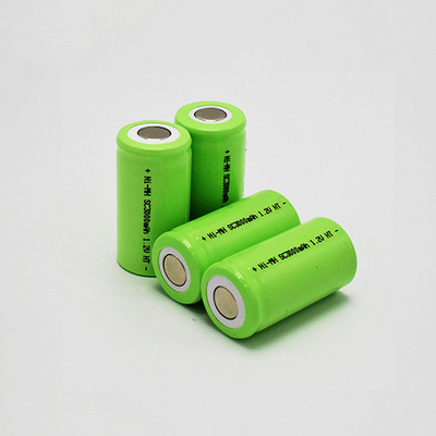 SC 3000 MAh แบตเตอรี่ HT NiMh เซลล์ 1.2V 0.1C ค่ามาตรฐาน