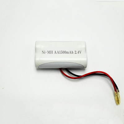 แบตเตอรี่ไฟทางออกฉุกเฉินนิกเกิลเมทัลไฮไดรด์อุณหภูมิสูง 2.4V AA1500mAh