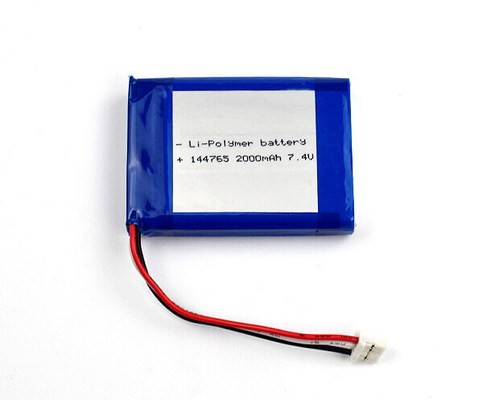แบตเตอรี่ลิเธียมโพลิเมอร์ 7.4 V Li Ion Battery 144765 75g 2000mAh Cells