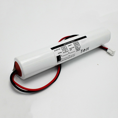 แบตเตอรี่ไฟทางออกฉุกเฉินแบบชาร์จไฟได้ 4000mAh 3.6 V JST VH 2P Connector
