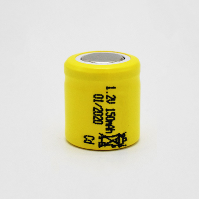 ไฟฉุกเฉินแบตเตอรี่ Ni Cd 1.2 V แบบชาร์จไฟได้ 150mAh Cell
