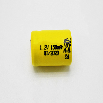 ไฟฉุกเฉินแบตเตอรี่ Ni Cd 1.2 V แบบชาร์จไฟได้ 150mAh Cell