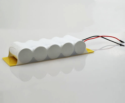 Side By Side 6.0 V Battery Pack D4000mAh Ni Cd พร้อม Backplane