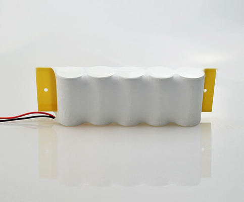 Side By Side 6.0 V Battery Pack D4000mAh Ni Cd พร้อม Backplane