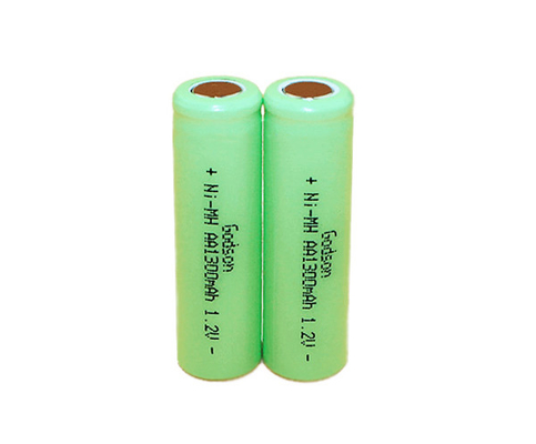 แบตเตอรี่ป้ายทางออกฉุกเฉิน 1.2V 0.1C AA 1300mAh Ni MH Battery