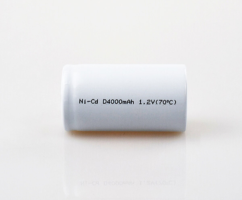 Nicad Cell 1.2 V Ni Cd Battery D4500mAh สำหรับไฟฉุกเฉิน