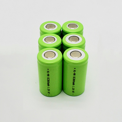ไฟฉุกเฉินแบตเตอรี่ 3.6 V Ni Mh อุณหภูมิสูง SC3000mAh 1.2V HT Cell