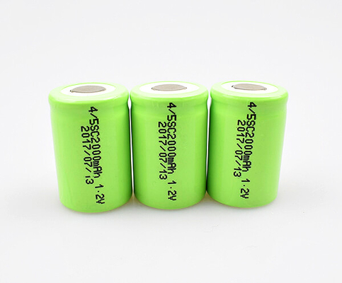 Ni Mh 1.2 V 2000mah แบตเตอรี่ 4 5sc สำหรับไฟฉุกเฉิน