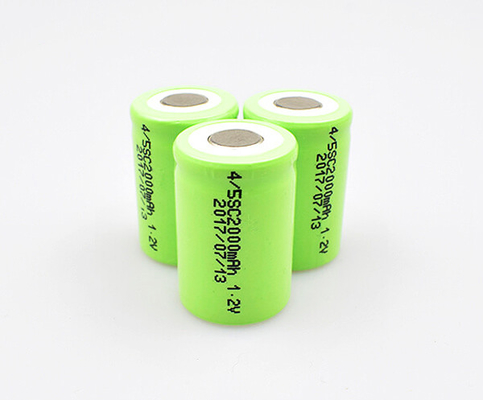 Ni Mh 1.2 V 2000mah แบตเตอรี่ 4 5sc สำหรับไฟฉุกเฉิน