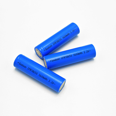 ปลอดภัย OEM 12V LiFePO4 แบตเตอรี่ 0.1C IFR 18650 3.2 V 3C 1600mA