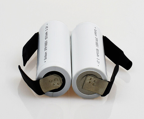 1500mAh 3.2 V แบตเตอรี่ลิเธียมเหล็กฟอสเฟตไฟฉุกเฉิน 18650 แท่งเดียว