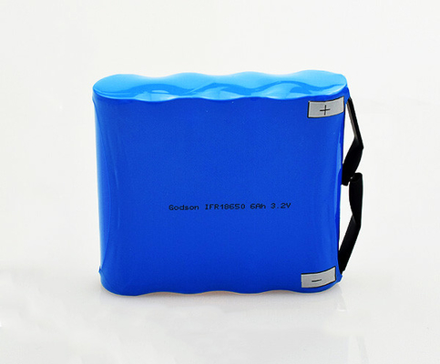 18650 LiFePO4 Exit Light Battery Pack แบบเคียงข้างกัน 3.2V 6000mAh Cells
