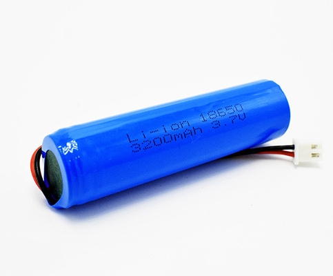 3200 MAh ไฟฉุกเฉินแบตเตอรี่ลิเธียมแจ็คเก็ต PVC ICR18650 3.70V