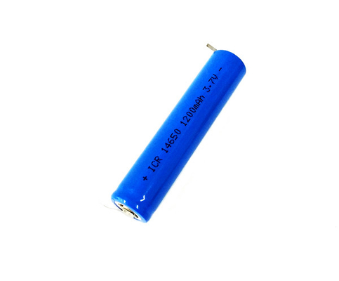 ไฟฉุกเฉินแบตเตอรี่ลิเธียมไอออนแบบชาร์จไฟได้ 1050mAh ICR14650 3.7V