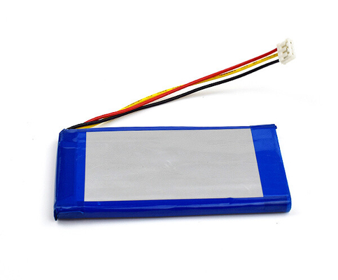 ลิเธียมโพลิเมอร์ 55g 7.4 V Li Ion แบตเตอรี่ 1400mAh เซลล์ 604985