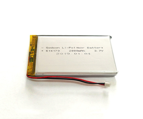 แบตเตอรี่ลิเธียมโพลิเมอร์ 18V 614170 2000mAh สำหรับไฟฉุกเฉิน