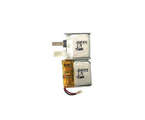 451515 แบตเตอรี่ลิเธียมโพลิเมอร์ 55mAh 3.7 โวลต์พร้อมความปลอดภัยที่ดี