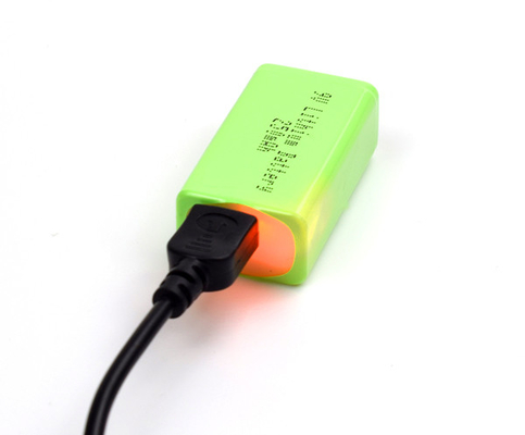 ไฟฉุกเฉิน 9V 250mAh แบตเตอรี่ลิเธียมอุณหภูมิต่ำพร้อม USB