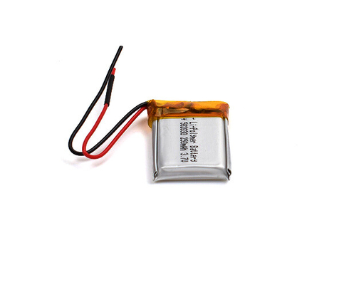 แบตเตอรี่ลิเธียมโพลิเมอร์ 3.7 โวลต์ 502030 250mAh สำหรับไฟฉุกเฉิน