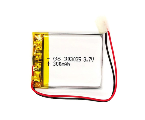 แบตเตอรี่ลิเธียมโพลิเมอร์ 3.7 โวลต์ 10g 300mAh 303035 สำหรับไฟฉุกเฉิน