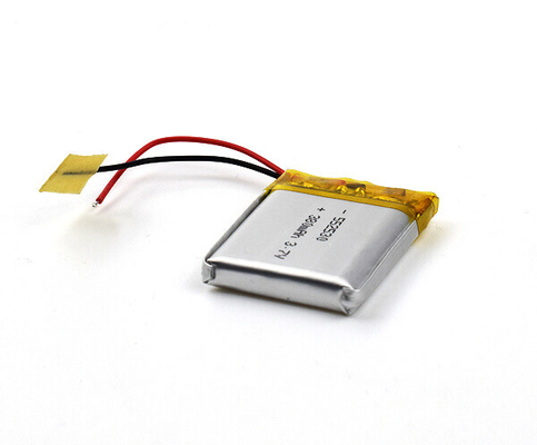 แบตเตอรี่ลิเธียมโพลิเมอร์ 3.7V เซลล์ 380mAh สำหรับไฟฉุกเฉิน