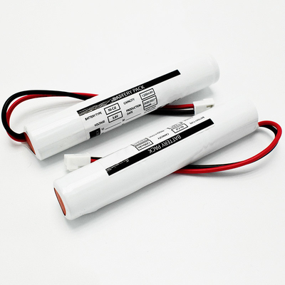 SC1200mAh 3.6 V NiCd Battery ป้ายทางออกฉุกเฉิน Stick Battery Packs