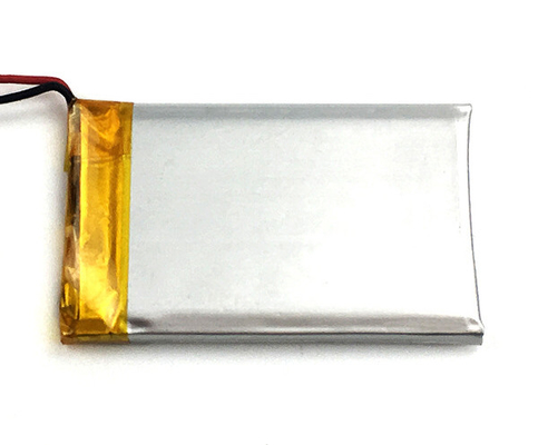 แบตเตอรี่ลิเธียมโพลิเมอร์ 750mAh แบตเตอรี่ 3.7V แบตเตอรี่ Lipo พร้อมประสิทธิภาพที่เสถียร
