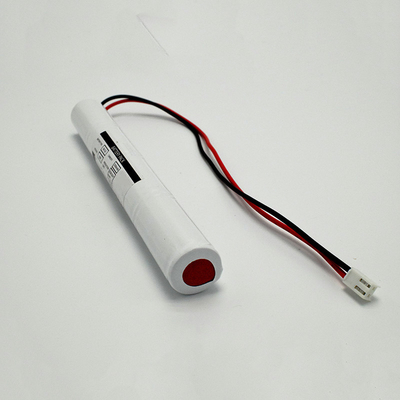 แบตเตอรี่ไฟทางออกฉุกเฉิน 2500mah แบตเตอรี่แบบชาร์จไฟได้ 4.8V 0.1C Charge