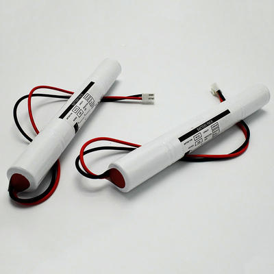 แบตเตอรี่ไฟทางออกฉุกเฉิน 2500mah แบตเตอรี่แบบชาร์จไฟได้ 4.8V 0.1C Charge