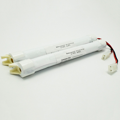 แบตเตอรี่ไฟทางออกฉุกเฉินแบบชาร์จไฟได้ Ni Cd 1800mAh 6V