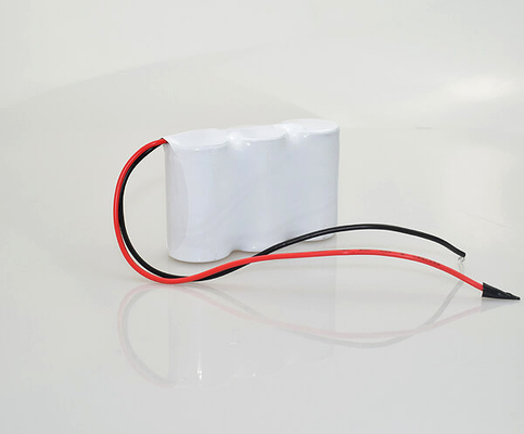 Ni Cd แบตเตอรี่ไฟทางออกฉุกเฉินแบบชาร์จไฟได้ SC1500mah 3.6V 3SC