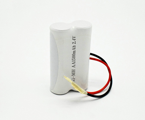 NiMH แบตเตอรี่ไฟทางออกแบบชาร์จไฟได้ AA1500mAh 2.4V