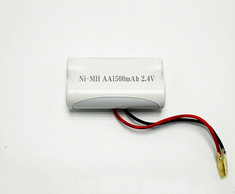 NiMH แบตเตอรี่ไฟทางออกแบบชาร์จไฟได้ AA1500mAh 2.4V