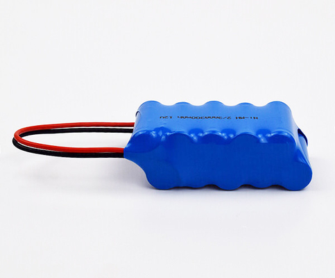 ไฟฉุกเฉินแบตเตอรี่ชาร์จ NiMh 2 3AAA 300mAh 12V