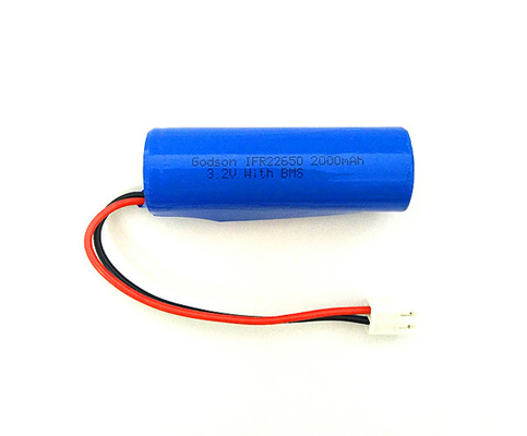3.2V IFR26650 แบตเตอรี่ 2000mAh LiFePO4 Pack CC CV โหมดการชาร์จ