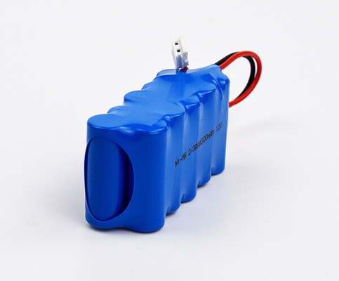 ชุดแบตเตอรี่ไฟทางออกอุณหภูมิสูง Ni MH 2 3AAA 300mAh 12V