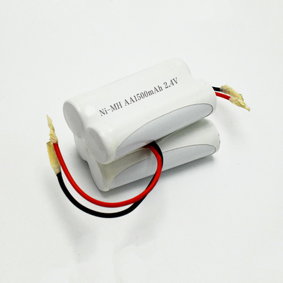 แบตเตอรี่แบบรีชาร์จ Ni MH AA 1500mAh 2.4V เป็นมิตรกับสิ่งแวดล้อม