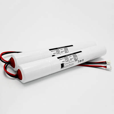D 4000mAh NiCd 4.8 V แบตเตอรี่แพ็คเซลล์แบบชาร์จไฟได้อายุการใช้งาน 5 ปี