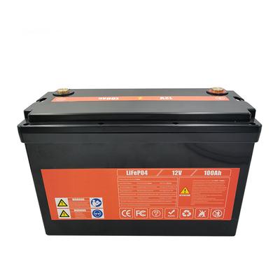 แบตเตอรี่ 100Ah 12V LiFePO4 แบตเตอรี่ 1800W แบตเตอรี่รถกอล์ฟ แบตเตอรี่ลิธีਅਮ