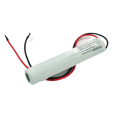 3.6V SC 1800mAh ไฟฉุกเฉินแบตเตอรี่ Ni Cd สีขาว PVC Pack