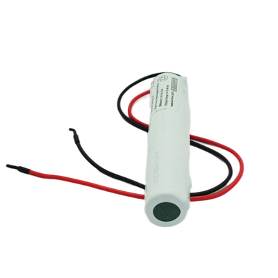 3.6V SC 1800mAh ไฟฉุกเฉินแบตเตอรี่ Ni Cd สีขาว PVC Pack